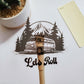 Let's Roll Clear Vinyl Sticker