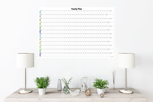 Large Perpetual Wall Calendar