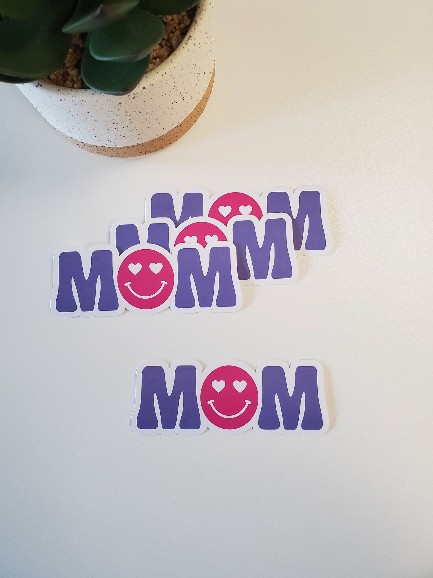 Retro Mom Vinyl Sticker