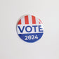 Vote Pinback Button - Style C