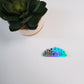 Holographic Flowers Vinyl Sticker