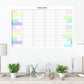 Large 2026-2027 Academic Wall Calendar – Minimalist Annual Planner