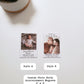 Birth Announcement Photo Magnet | Fridge Photo Magnet | Custom Picture Magnet | 2" x 3"