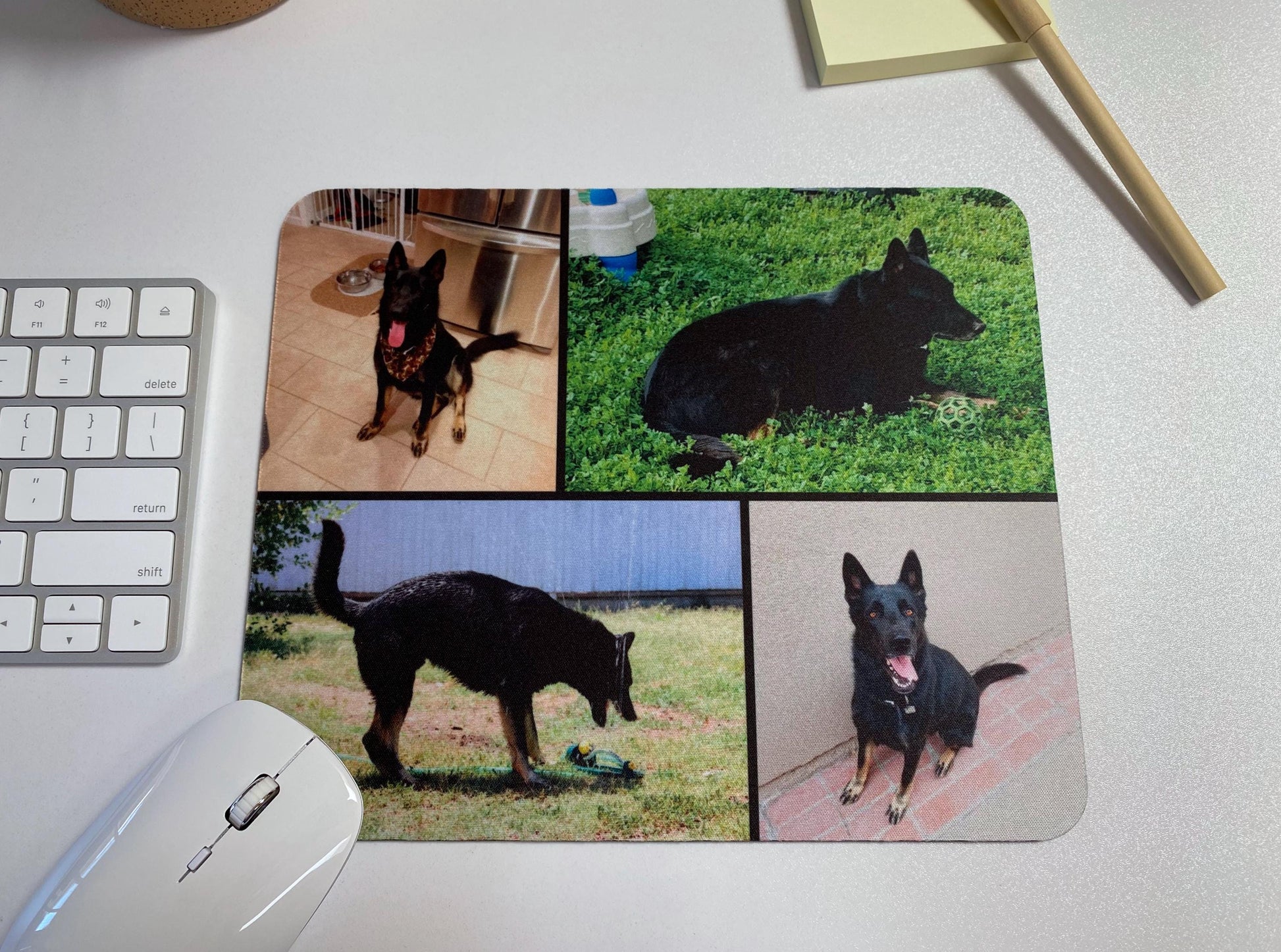 Custom Photo Collage Mouse Pad
