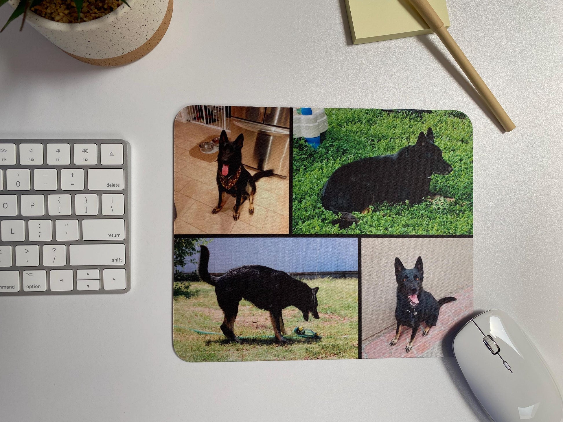 Custom Photo Collage Mouse Pad