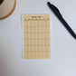 Small Calendar Stickers for Planners and Journals 2023, 2024, & 2025 | Start On Any Month | Monthly Sticker, Die Cut, Matte Finish, 3" x 5"