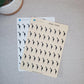 Cheerleading Icon Stickers
