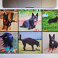 Custom Photo Collage Desk Mat 16 x 10