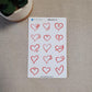 Hearts Sticker Sheet - Style A