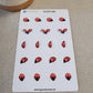 Ladybugs Sticker Sheet