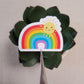 Rainbow and Sun Vinyl Sticker
