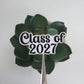 Class of 2027 Sticker | Choose a Color | Graduation Gifts | Seniors 2027 | Die Cut Sticker