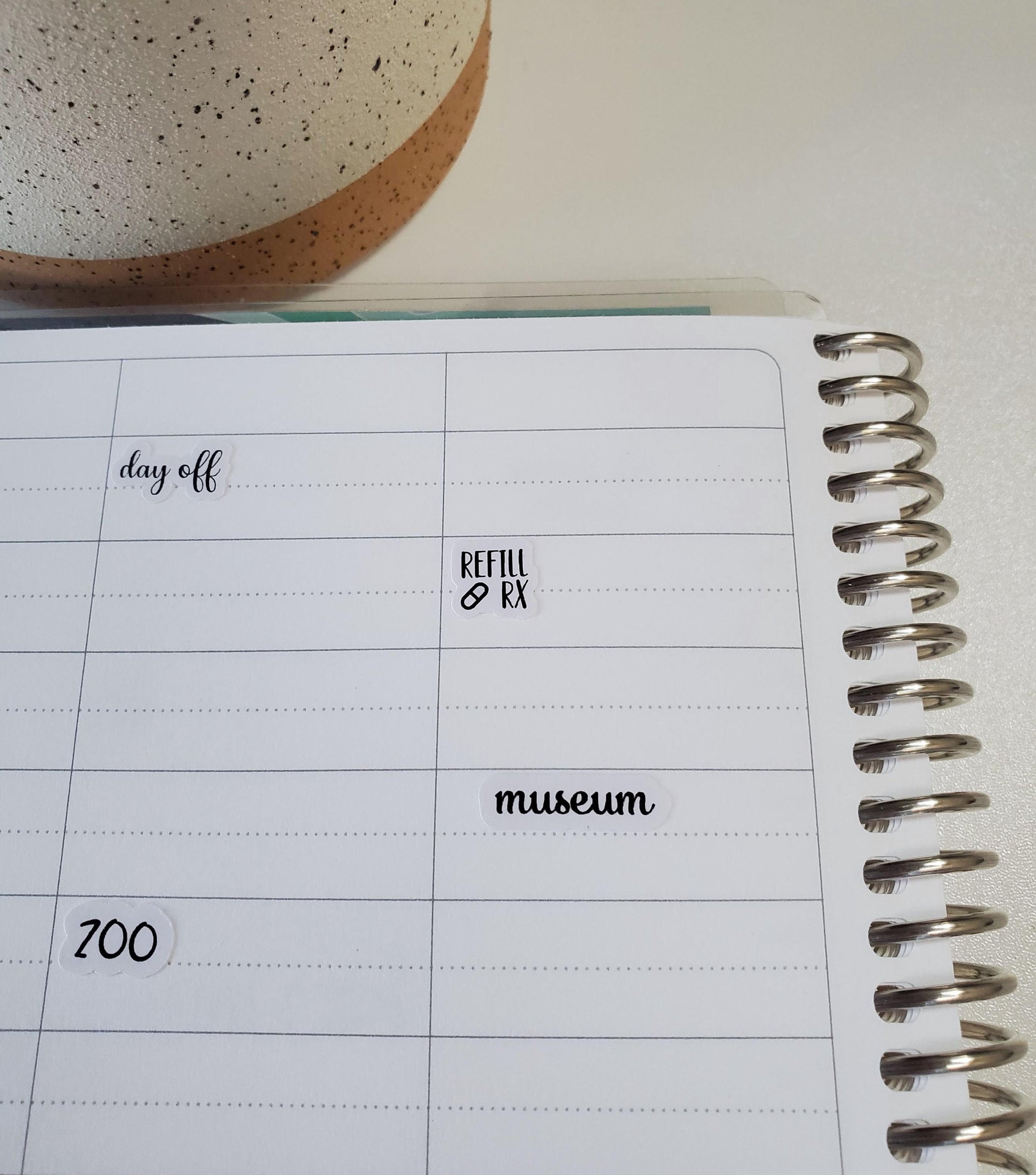 Refill Prescription Stickers | Refill RX Reminders for Planners, Journals, and Notebooks | Mini Scripts