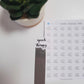 Speech Therapy Stickers | Appointment Reminder Stickers for Calendars, Planners, Agendas | Mini Scripts | Style A