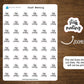 Staff Meeting Script Stickers