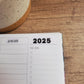 Year Stickers for Calendars, Planners, Journals | Kiss Cut, Matte Finish | Style D