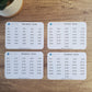 Date Stickers Without Year