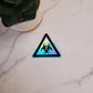 Biohazard Warning Holographic Vinyl Sticker