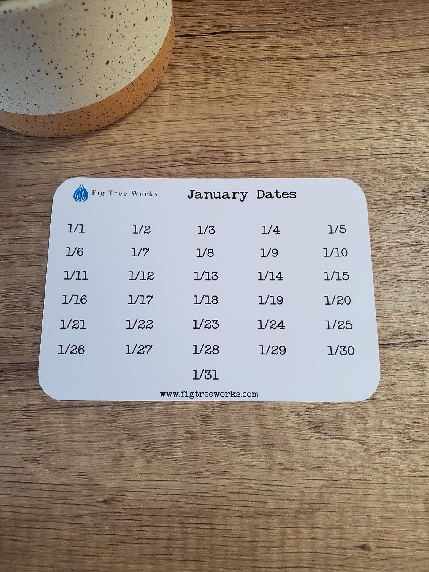 Date Stickers Without Year