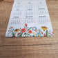 Wildflowers Calendar Magnet 4" x 6" Start On Any Month | Year at a Glance Magnet Calendar for Fridge | Glossy Finish