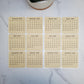 Mini Calendar Stickers