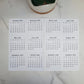 Mini Calendar Stickers