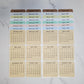 Mini Calendar Stickers