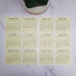 Mini Calendar Stickers