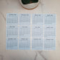 Mini Calendar Stickers