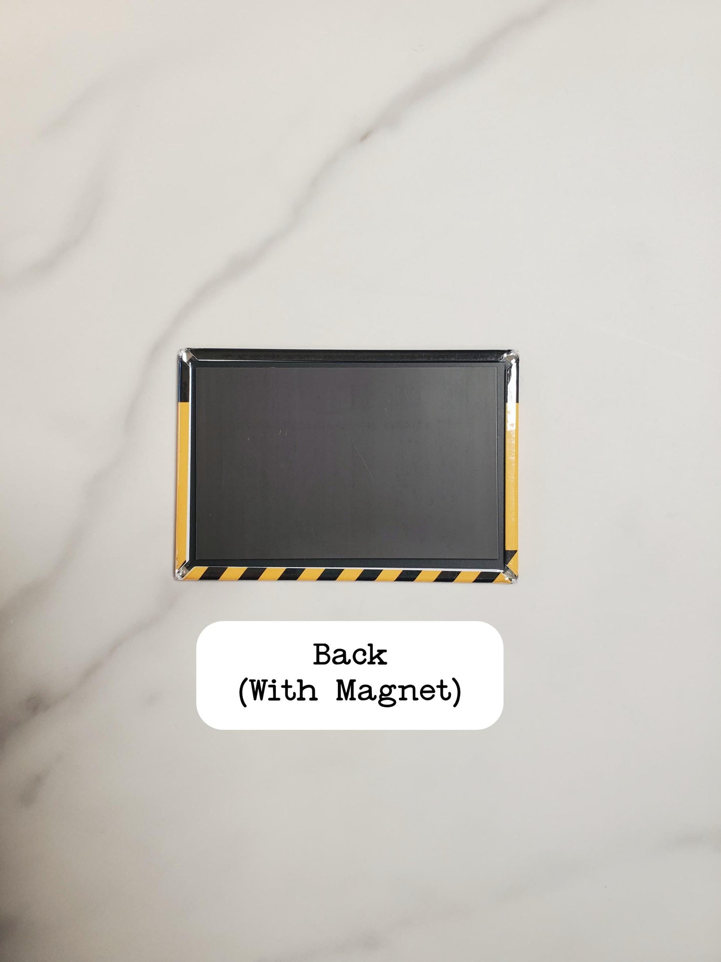 Attention Do Not Touch Magnet | Horizontal 3" x 2"