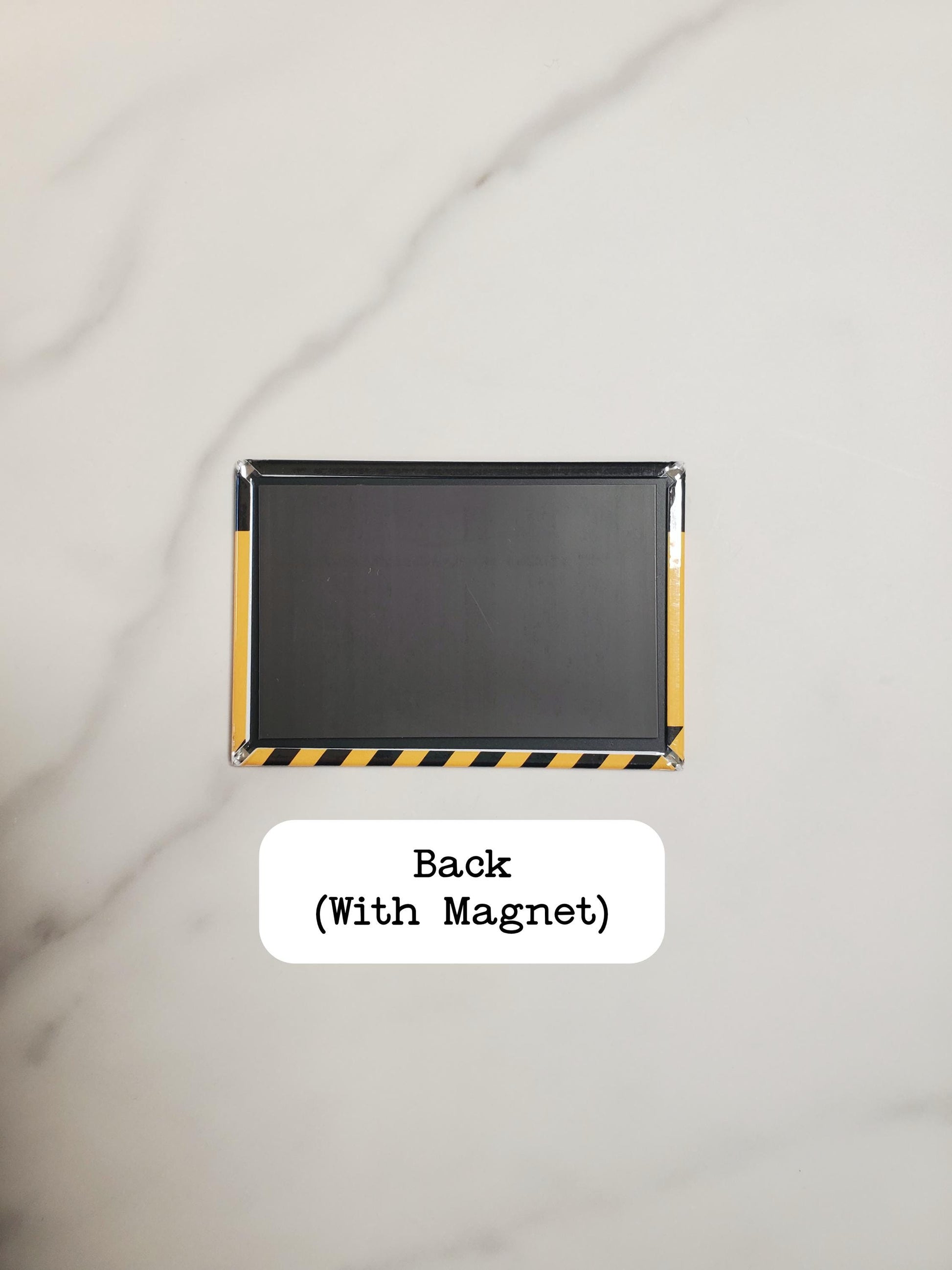 Attention Do Not Touch Magnet | Horizontal 3" x 2"