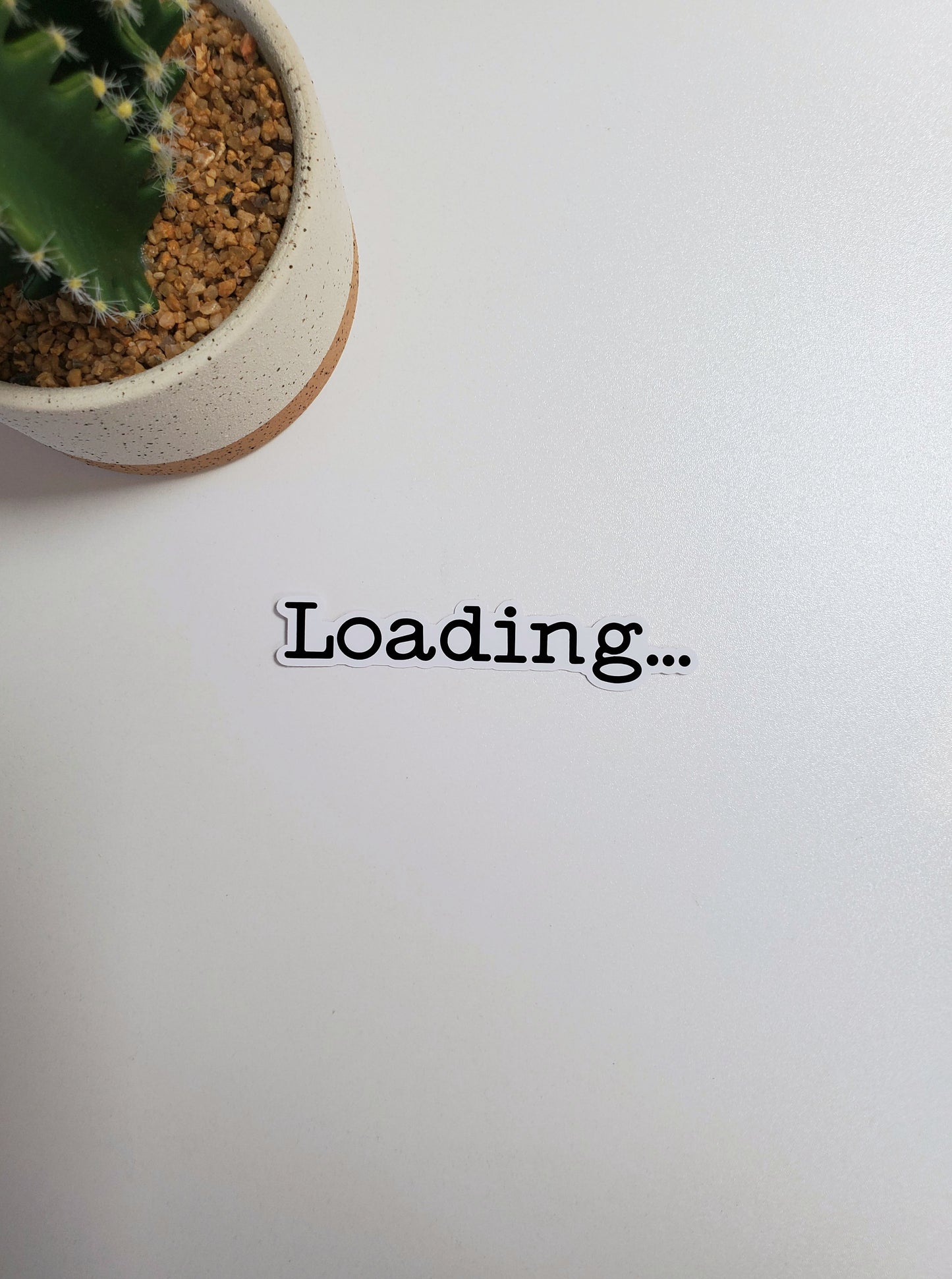 Loading... Text Sticker