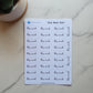 This Week Text Script Stickers