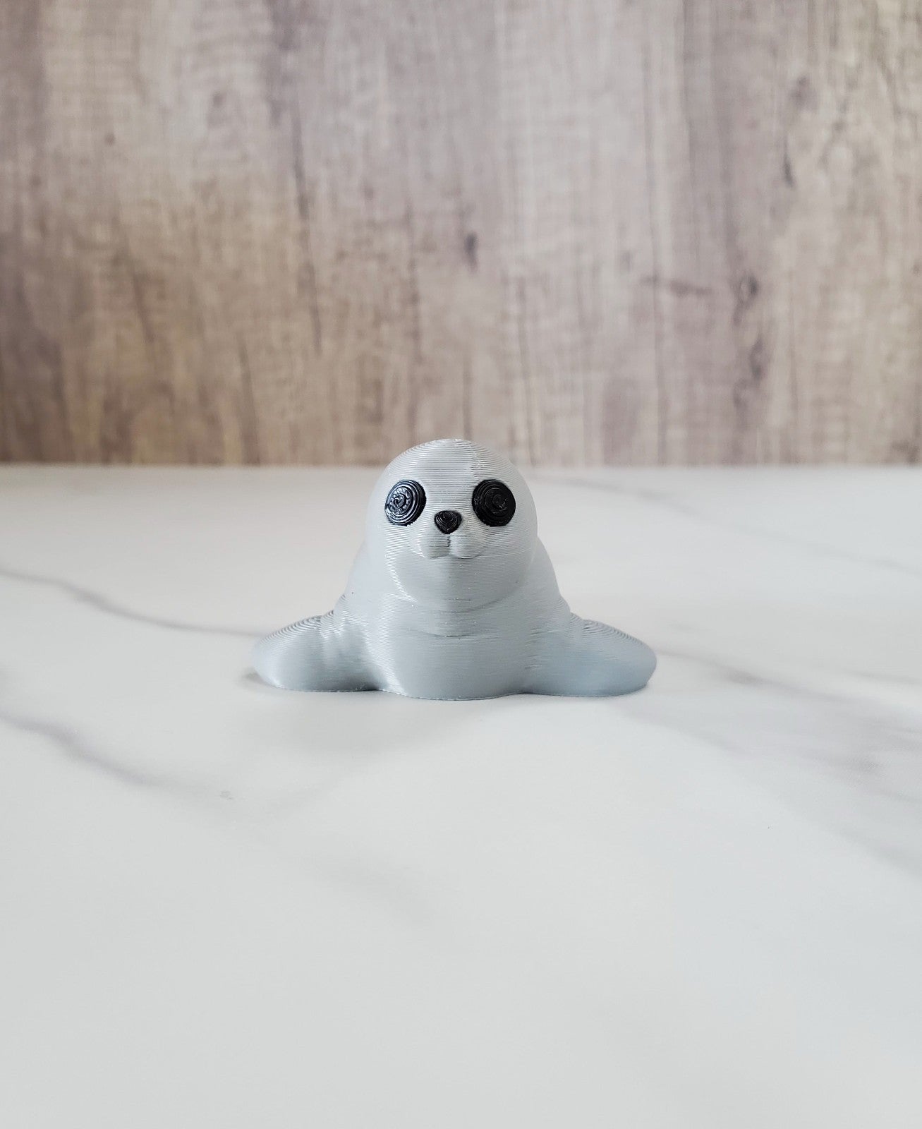 Seal Flexible 3D Printed Keychain