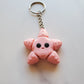 Starfish Flexible 3D Printed Keychain