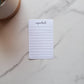Important Stickers with Lines for Planners
