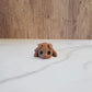Dog Flexible 3D Printed Keychain