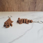 Dog Flexible 3D Printed Keychain