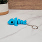 Shark Flexible 3D Printed Keychain