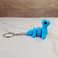 Loch Ness Monster Flexible 3D Printed Keychain