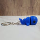 Baby Whale Flexible 3D Printed Keychain