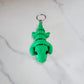 Crocodile Flexible 3D Printed Keychain