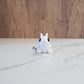 Rabbit Flexible 3D Printed Keychain