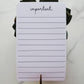 Important Stickers with Lines for Planners