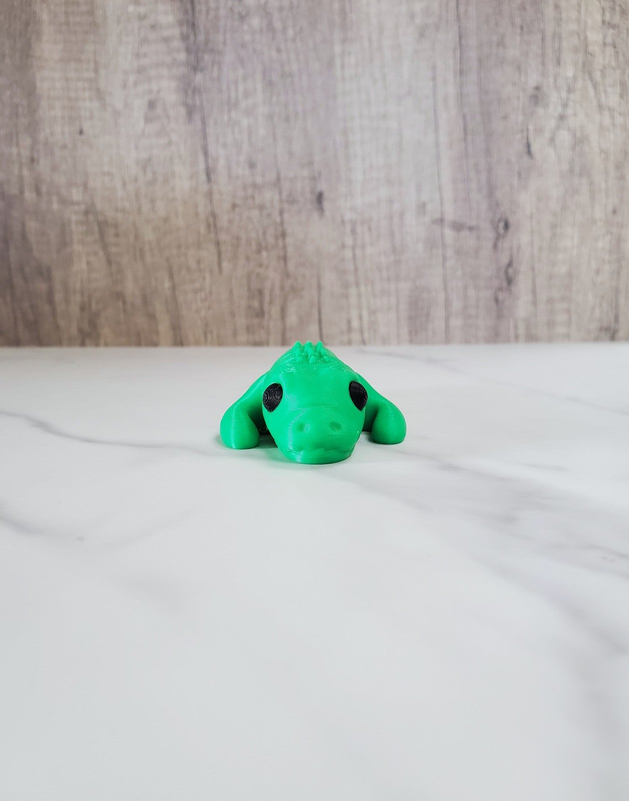 Crocodile Flexible 3D Printed Keychain