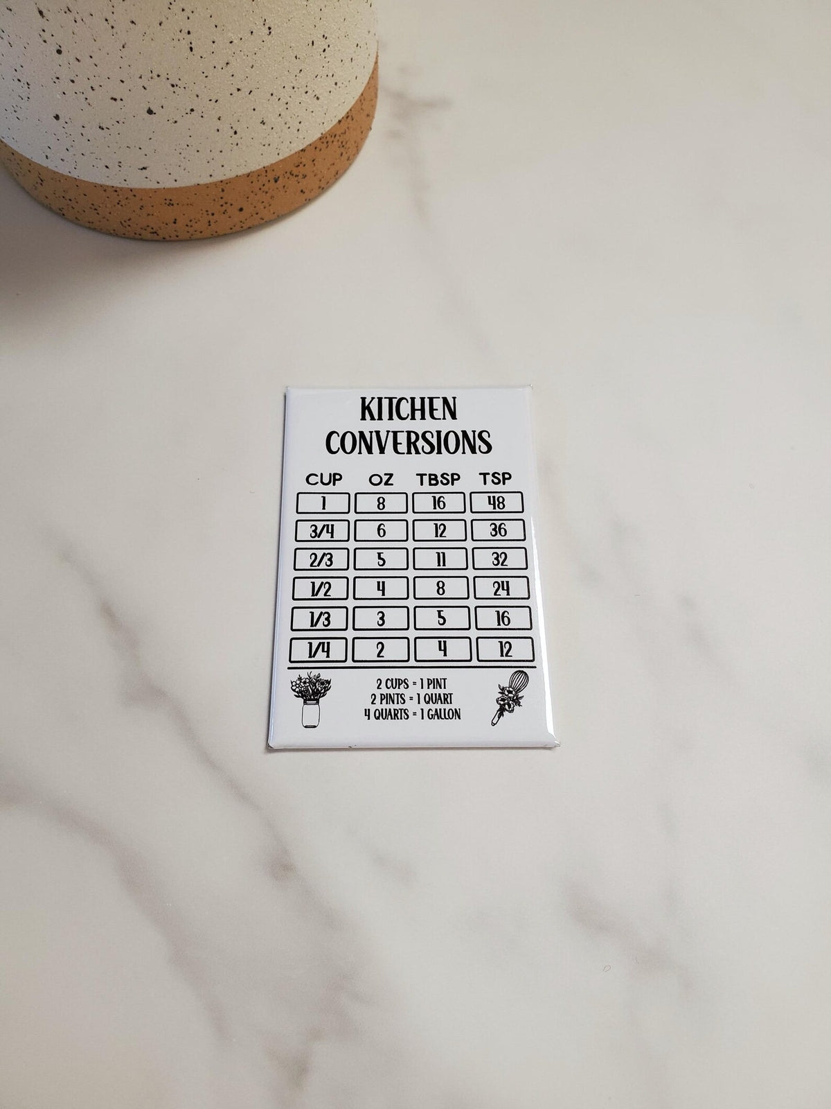 Kitchen Conversion Magnet