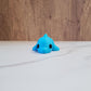 Dolphin Flexible 3D Printed Keychain