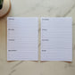 Weekly Two Page Undated Checklist Planner Stickers