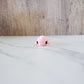 Pink Narwhal Flexible 3D Printed Keychain