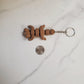 Dog Flexible 3D Printed Keychain